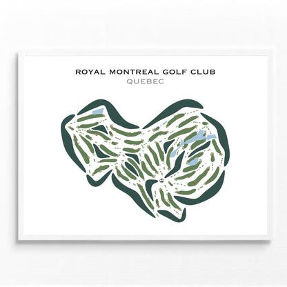 Royal Montreal Golf Club, Quebec, Canada - Printed Golf Courses