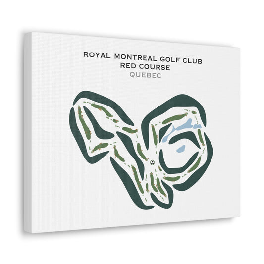 Royal Montreal Golf Club, Red Course, Quebec, Canada - Printed Golf Courses