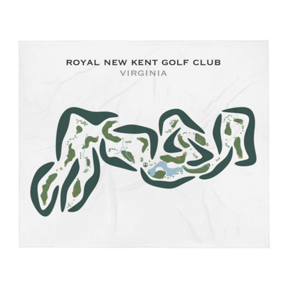 Royal New Kent Golf Club, Virginia - Printed Golf Courses