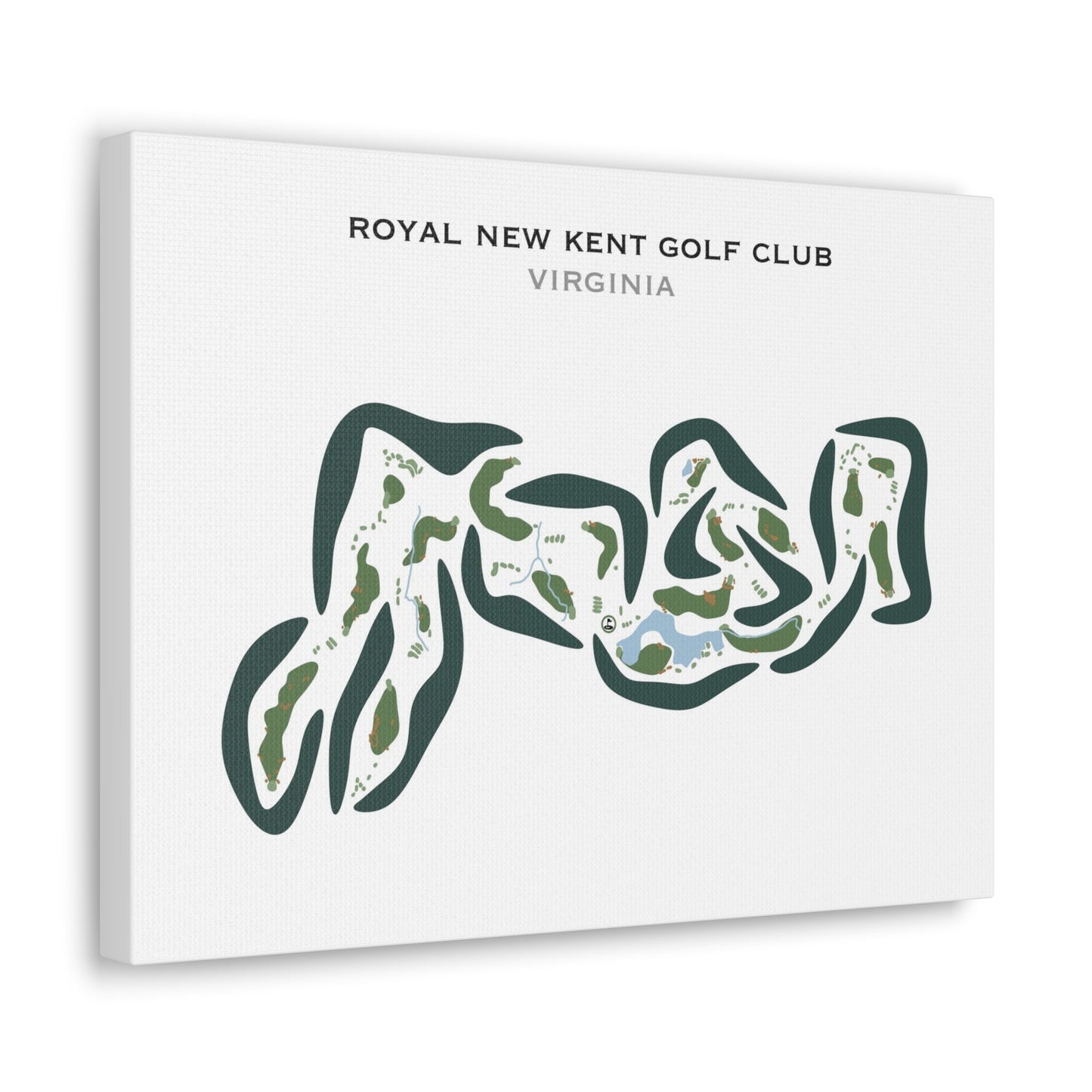 Royal New Kent Golf Club, Virginia - Printed Golf Courses
