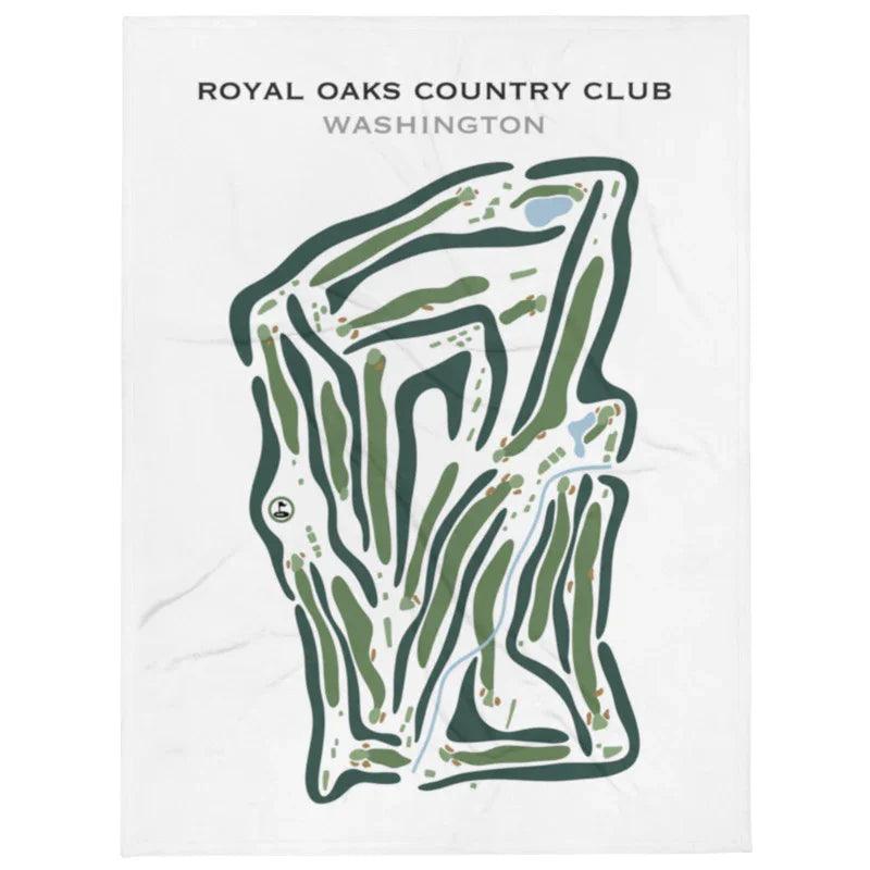 Royal Oaks Country Club, Washington - Printed Golf Courses