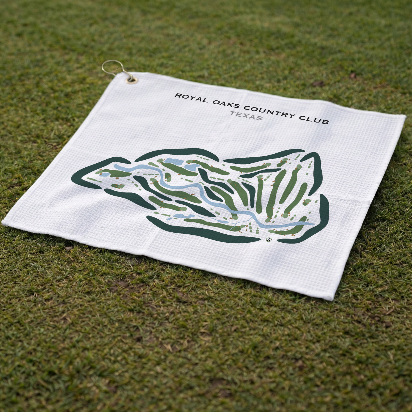 Royal Oaks Country Club, Texas - Printed Golf Course