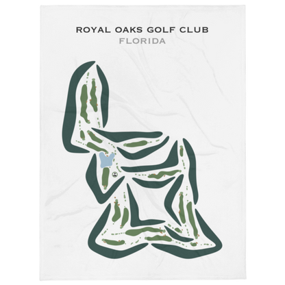 Royal Oaks Golf Club, Florida - Printed Golf Courses
