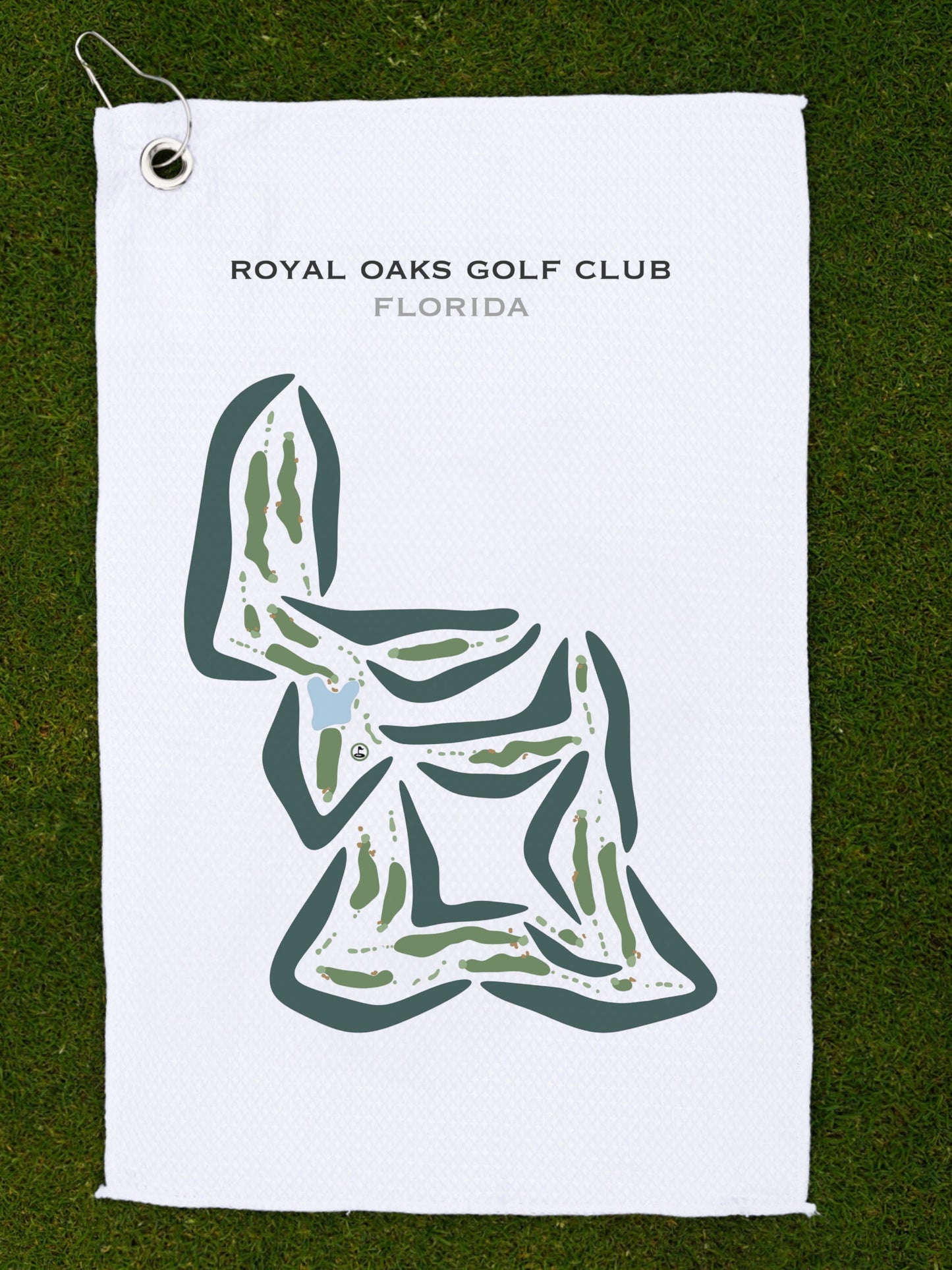 Royal Oaks Golf Club, Florida - Printed Golf Courses