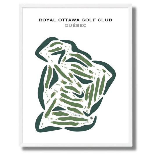 Royal Ottawa Golf Club, Quebec, Canada - Printed Golf Courses