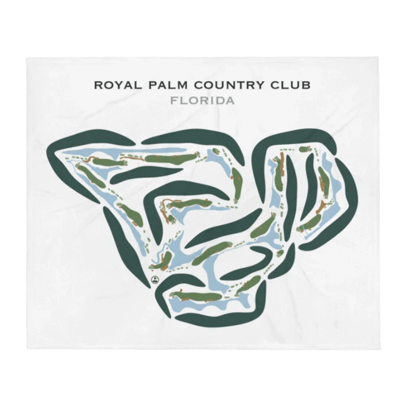 Royal Palm Golf Club, Florida - Printed Golf Courses
