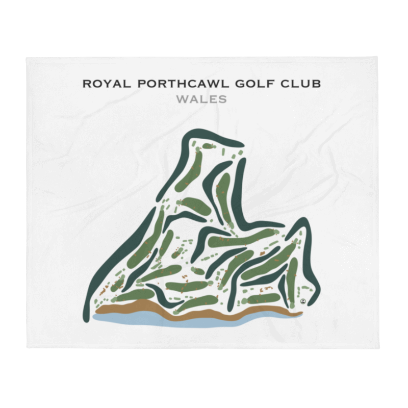 Royal Porthcawl Golf Club, Wales - Printed Golf Courses