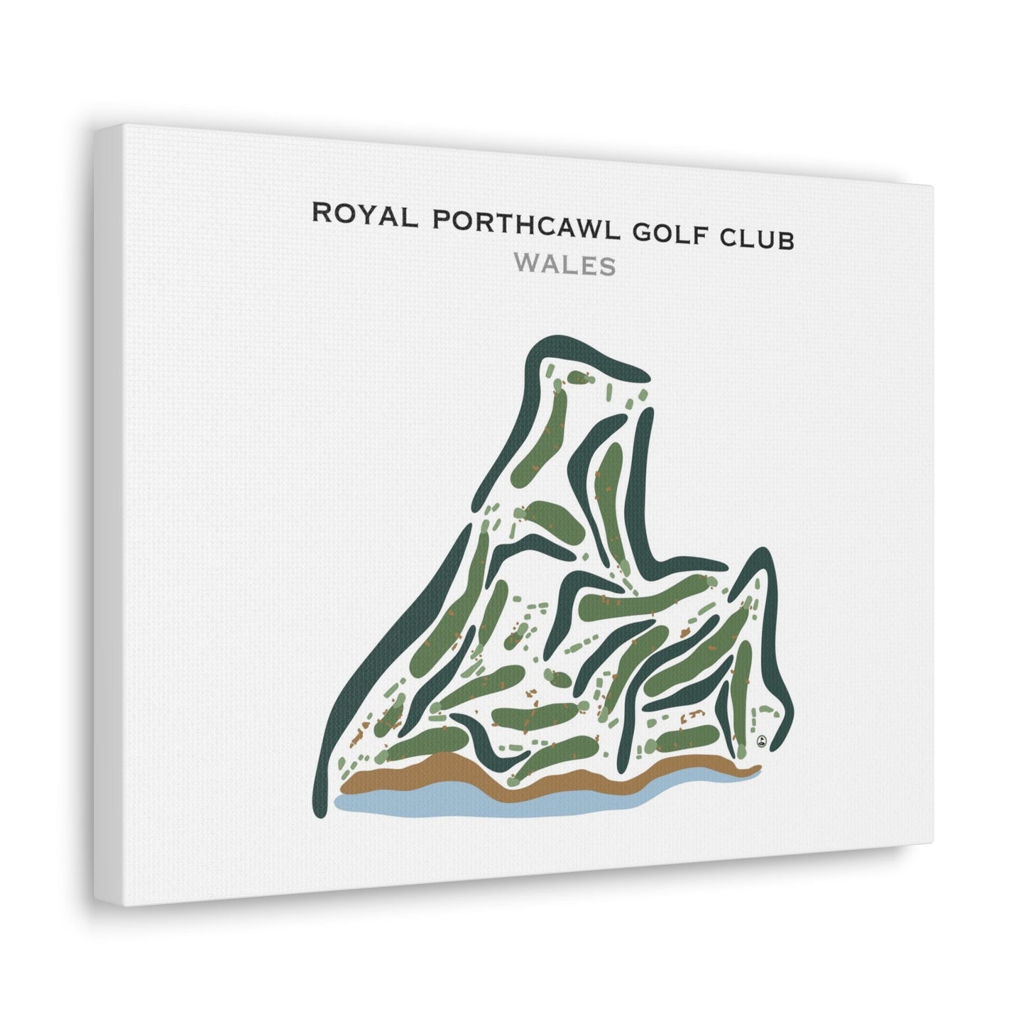 Royal Porthcawl Golf Club, Wales - Printed Golf Courses