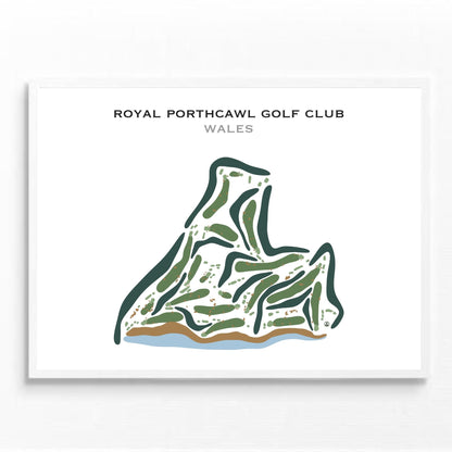 Royal Porthcawl Golf Club, Wales - Printed Golf Courses