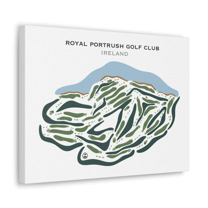Royal Portrush Golf Club, Northern Ireland - Printed Golf Courses