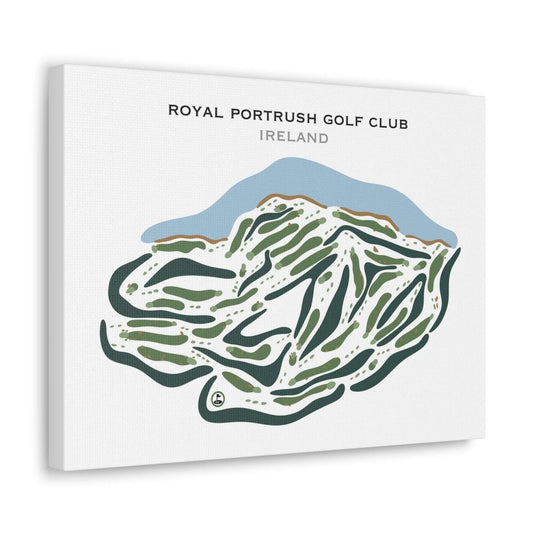 Royal Portrush Golf Club, Northern Ireland - Printed Golf Courses