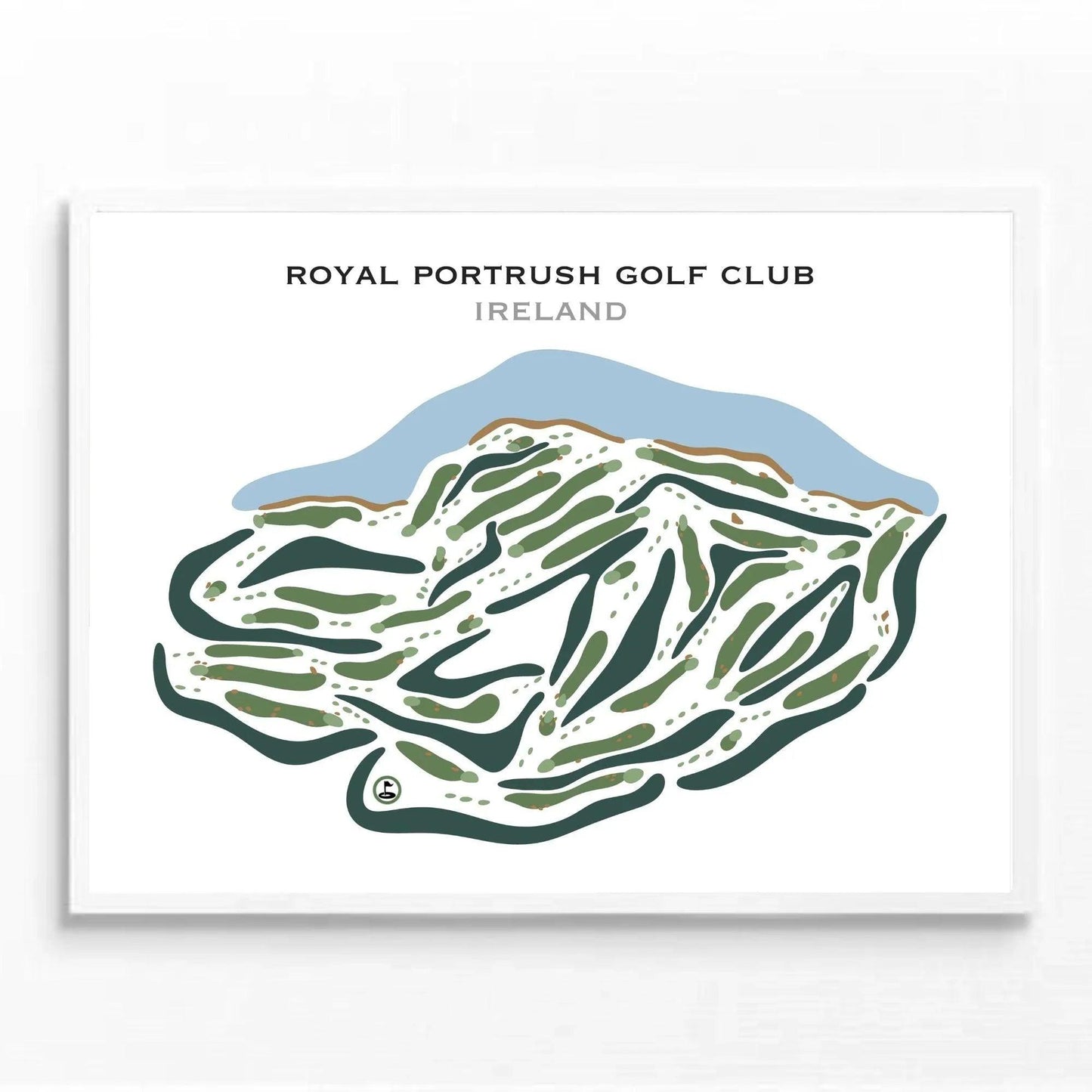 Royal Portrush Golf Club, Northern Ireland - Printed Golf Courses