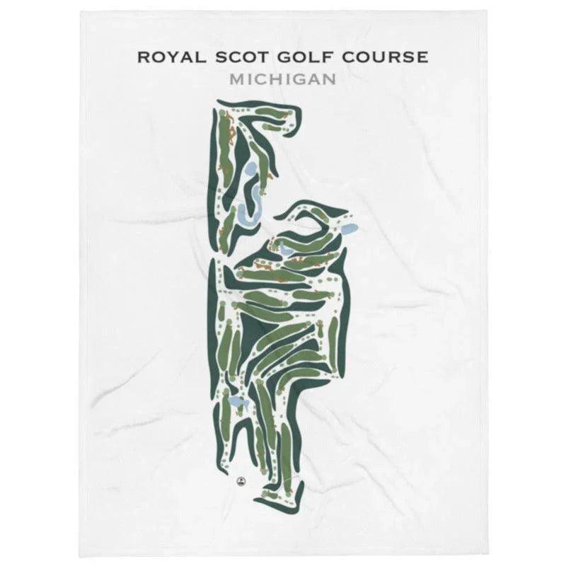 Royal Scot Golf Course, Michigan - Printed Golf Courses