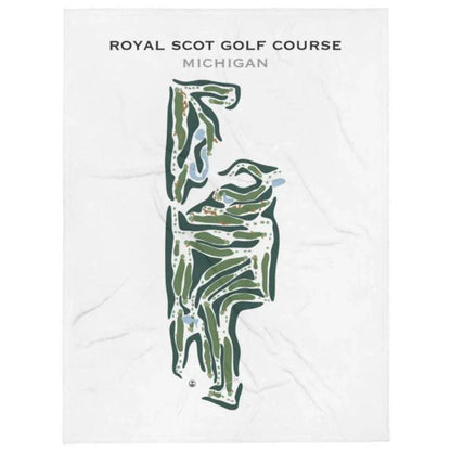 Royal Scot Golf Course, Michigan - Printed Golf Courses