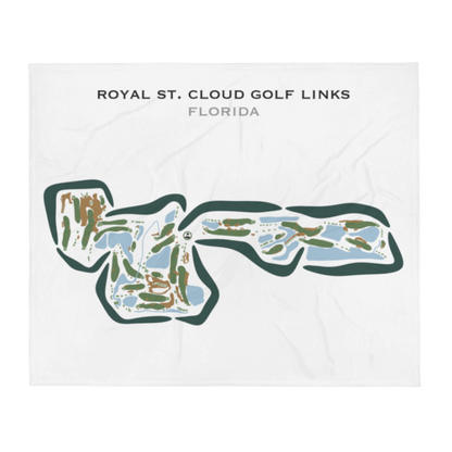 Royal St. Cloud Golf Links, Florida - Printed Golf Courses