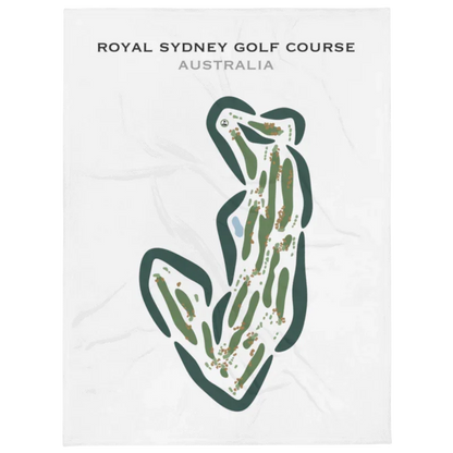 Royal Sydney Golf Course, Australia - Printed Golf Courses