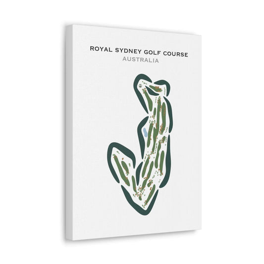Royal Sydney Golf Course, Australia - Printed Golf Courses