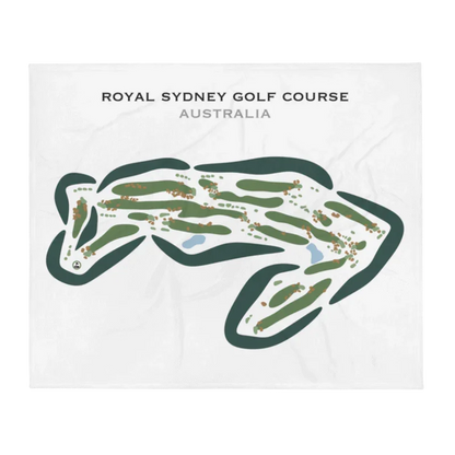 Royal Sydney Golf Course, Australia - Printed Golf Courses