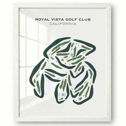 Royal Vista Golf Club, California - Printed Golf Courses