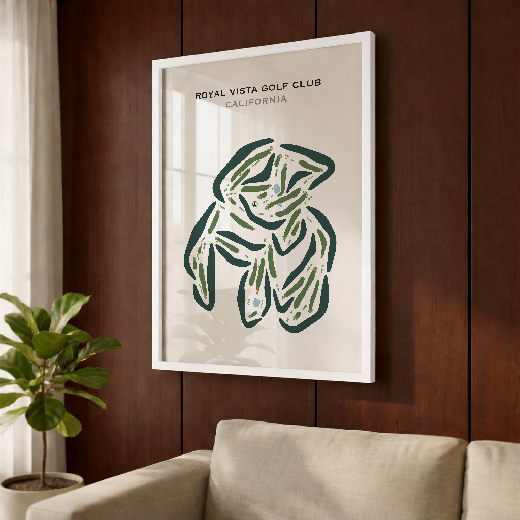 Royal Vista Golf Club, California - Printed Golf Courses