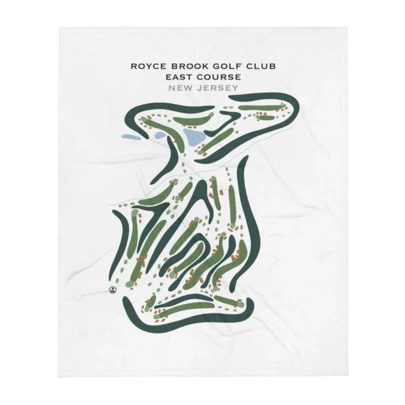 Royce Brook Golf Club East Course, New Jersey - Printed Golf Courses