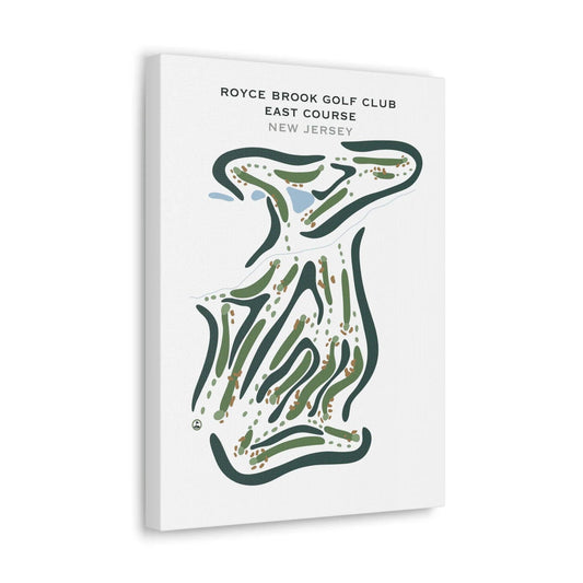Royce Brook Golf Club East Course, New Jersey - Printed Golf Courses