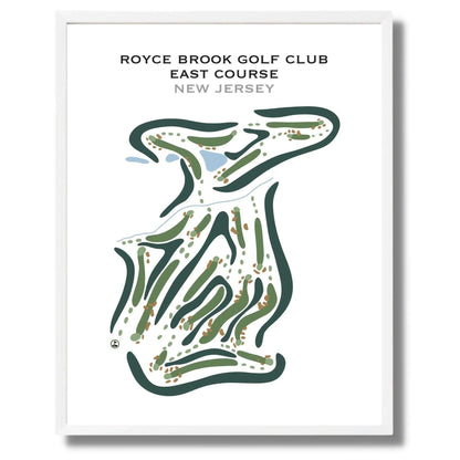 Royce Brook Golf Club East Course, New Jersey - Printed Golf Courses