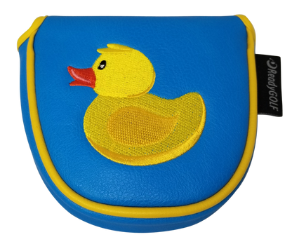 Duck Hook / Rubber Duckie Embroidered Putter Cover - Mallet by ReadyGOLF