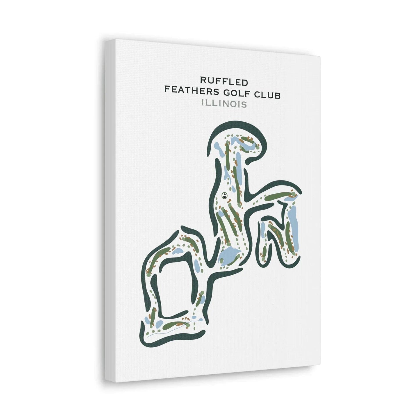 Ruffled Feathers Golf Club, Illinois - Printed Golf Courses