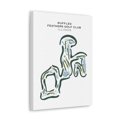 Ruffled Feathers Golf Club, Illinois - Printed Golf Courses