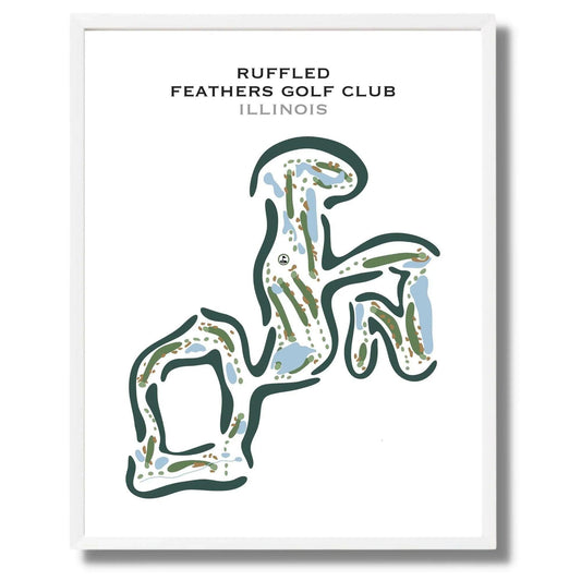 Ruffled Feathers Golf Club, Illinois - Printed Golf Courses