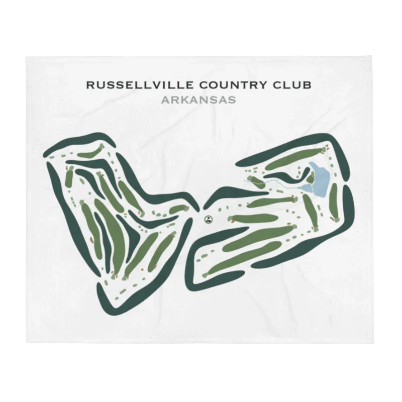 Russellville Country Club, Arkansas - Printed Golf Courses