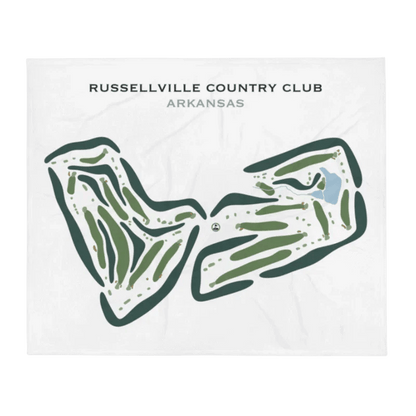 Russellville Country Club, Arkansas - Printed Golf Courses