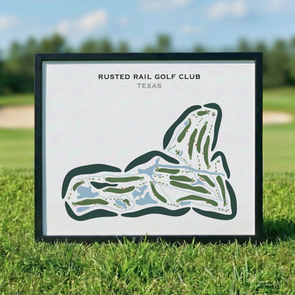 Rusted Rail Golf Club, Texas - Printed Golf Courses