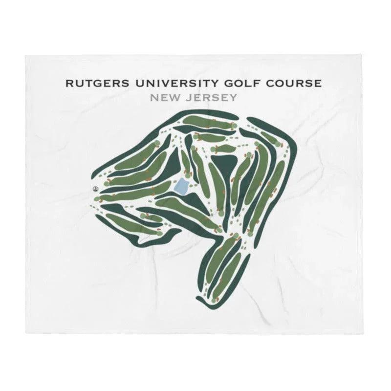 Rutgers University Golf Course, New Jersey - Printed Golf Courses