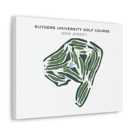 Rutgers University Golf Course, New Jersey - Printed Golf Courses