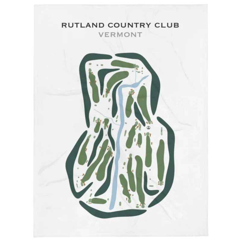 Rutland Country Club, Vermont - Printed Golf Courses