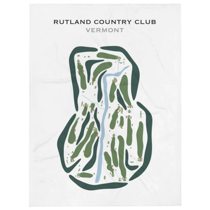 Rutland Country Club, Vermont - Printed Golf Courses