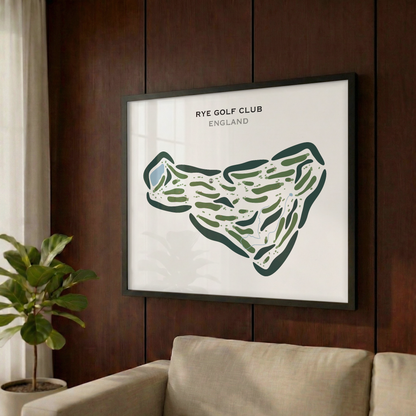 Rye Golf Club, England - Printed Golf Courses