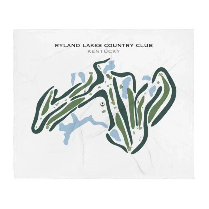 Ryland Lakes Country Club, Kentucky - Printed Golf Courses