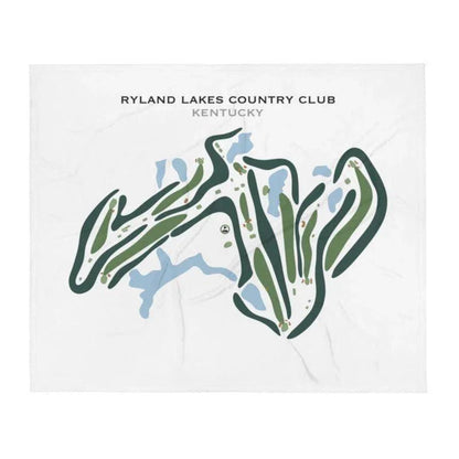 Ryland Lakes Country Club, Kentucky - Printed Golf Courses