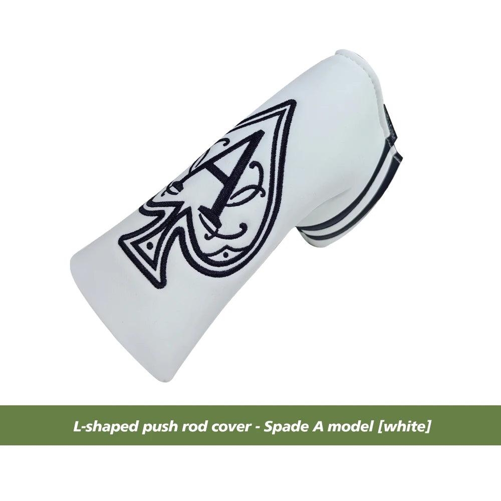 Golf Blade Putter Cover Golf HeadCover Multiple Style Magnetic Magic Tape Open Close Golf Club Protective Headgear Golf Supplies