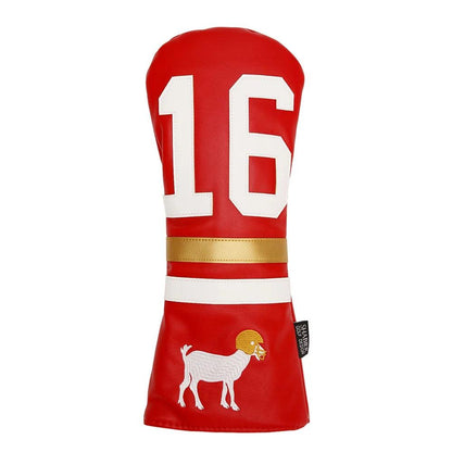 Sport's Legends Golf Headcovers - PU Leather Jersey Style Driver Hybrid Fairway Wood Covers