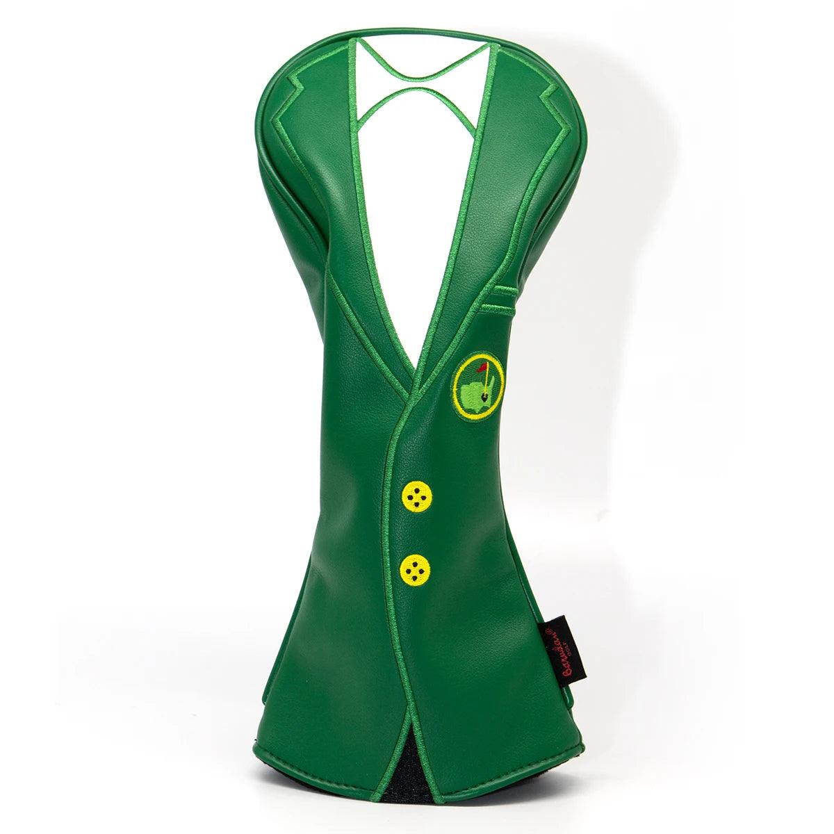 Golf Head covers The Green Jacket Golf Head covers Set for Golf Iron Driver Fairway Hybrid Blade Putter Mallet Putter Covers