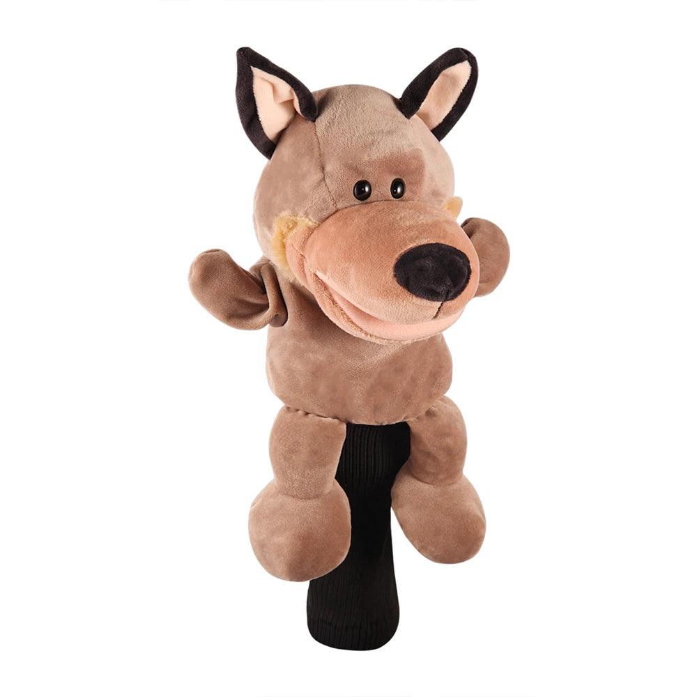 Plush Animal Stockings Closure Golf Club Headcover Driver Cover