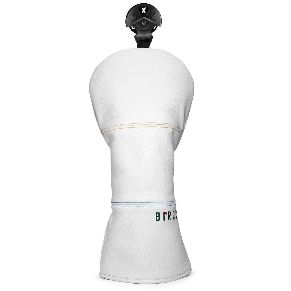 Golf Headcovers  Simple Fashion Design Birdie Golf Driver Head Cover Embroidery  Driver Fairway Wood Hybrid with Number Tags Bla