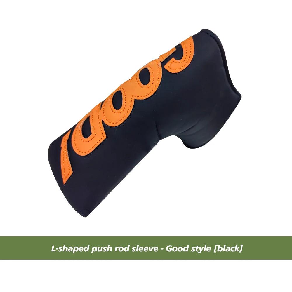Golf Blade Putter Cover Golf HeadCover Multiple Style Magnetic Magic Tape Open Close Golf Club Protective Headgear Golf Supplies