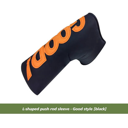 Golf Blade Putter Cover Golf HeadCover Multiple Style Magnetic Magic Tape Open Close Golf Club Protective Headgear Golf Supplies