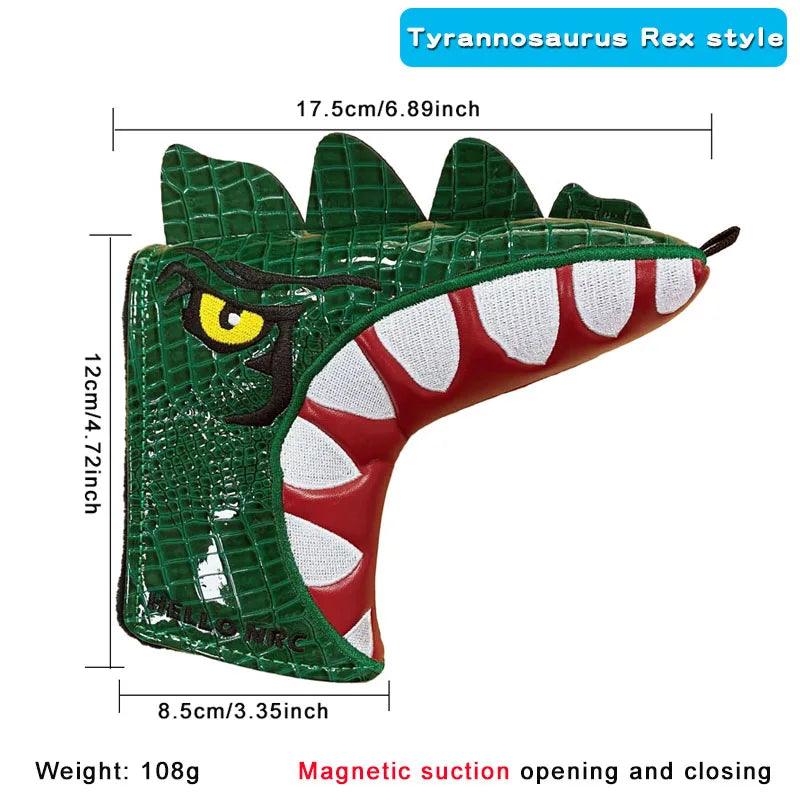 Golf Blade Putter Cover Golf HeadCover Multiple Style Magnetic Magic Tape Open Close Golf Club Protective Headgear Golf Supplies