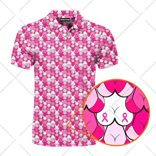 Funny Men's humorous printed golf polos. NSFW Not Safe for Work. Breathable. Hidden images. Adult polos.